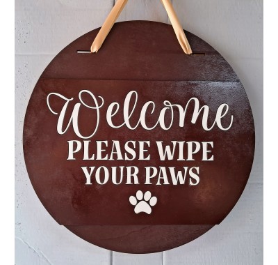 wipe your paws