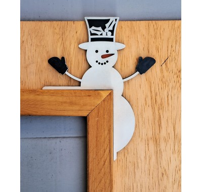 Snowman Door Corner