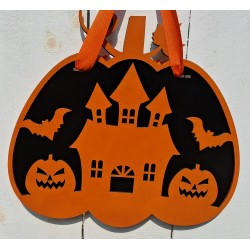 Haunted House Door Hanger